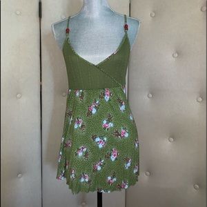 Free People green shirt